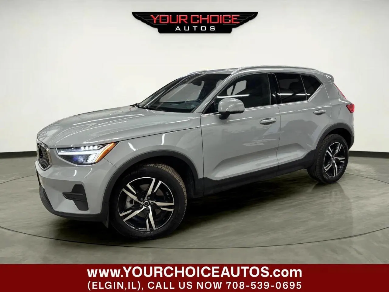 Gray 2024 Volvo XC40 B5 Core Dark Theme AWD 4dr SUV for sale in Elgin, IL