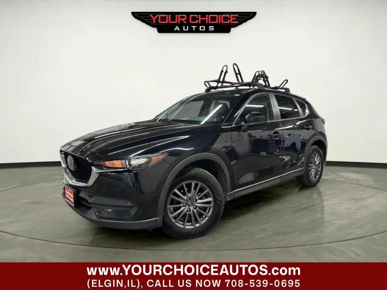 Black 2017 Mazda CX-5 Touring for sale in Elgin, IL