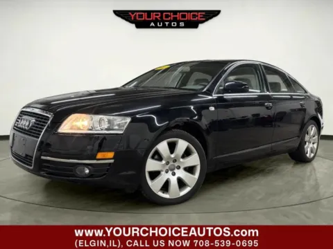 Black 2007 Audi A6 3.2L for sale in Elgin, IL