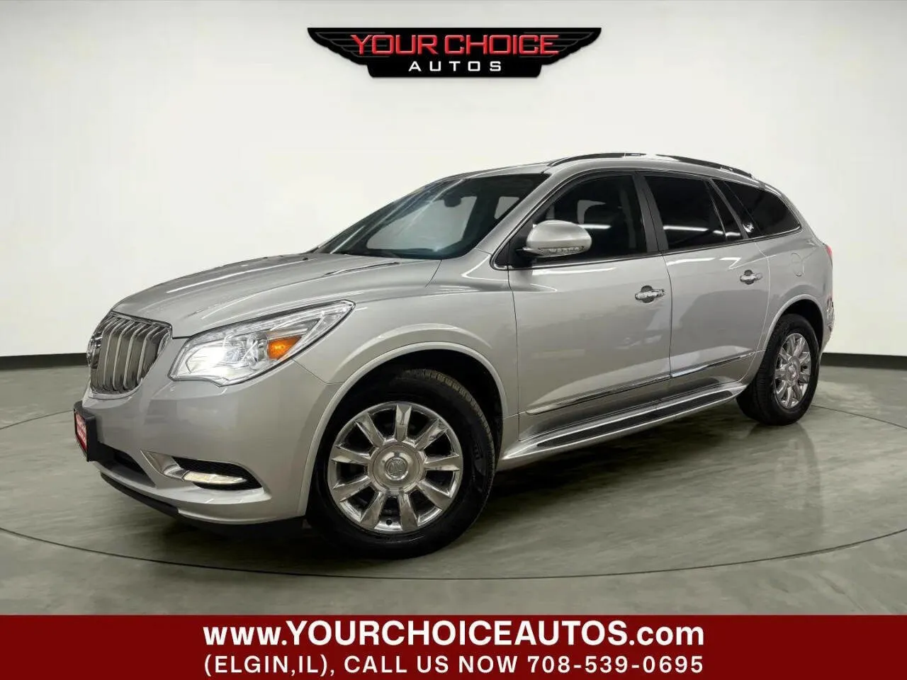Silver 2014 Buick Enclave Premium for sale in Elgin, IL