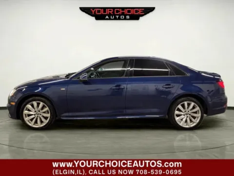Photos of 2018 Audi A4 2.0T quattro Premium AWD 4dr Sedan 7A for sale in Elgin, IL at Your Choice Autos - Elgin