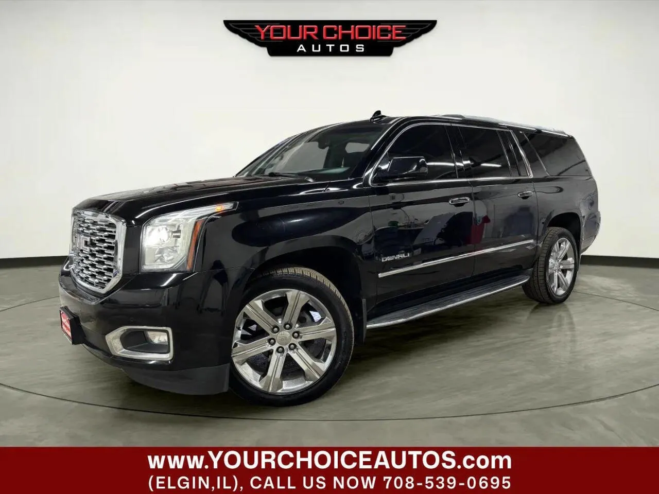 Black 2019 GMC Yukon XL Denali for sale in Elgin, IL