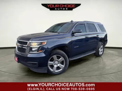 Blue 2018 Chevrolet Tahoe LT for sale in Elgin, IL