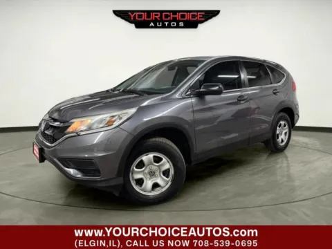Gray 2015 Honda CR-V LX for sale in Elgin, IL
