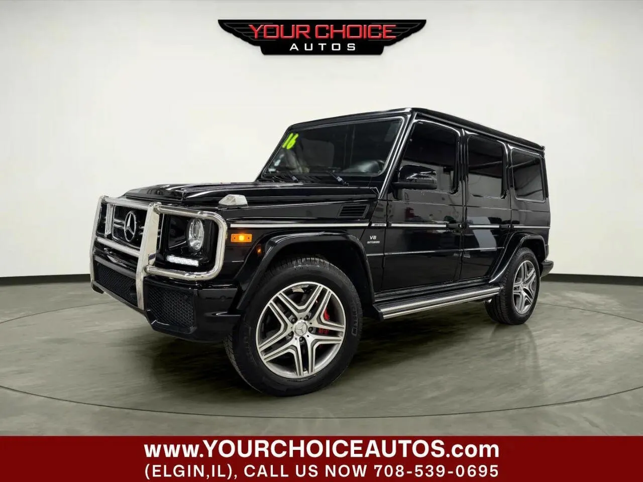 Black 2016 Mercedes-Benz G-Class AMG G 63 for sale in Elgin, IL