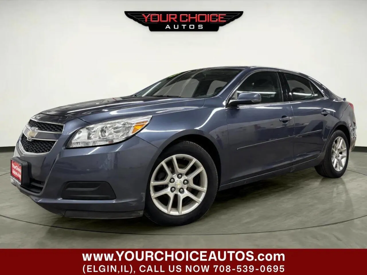 Blue 2013 Chevrolet Malibu LT for sale in Elgin, IL
