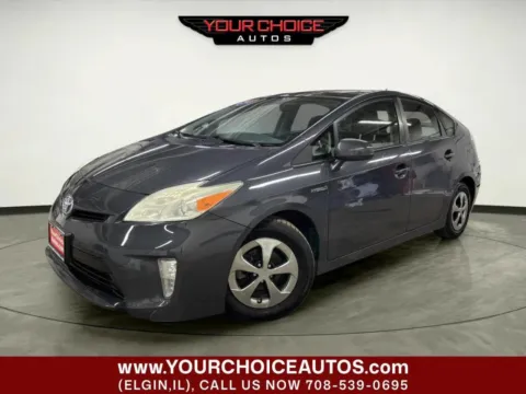 Gray 2013 Toyota Prius Three 4dr Hatchback for sale in Elgin, IL