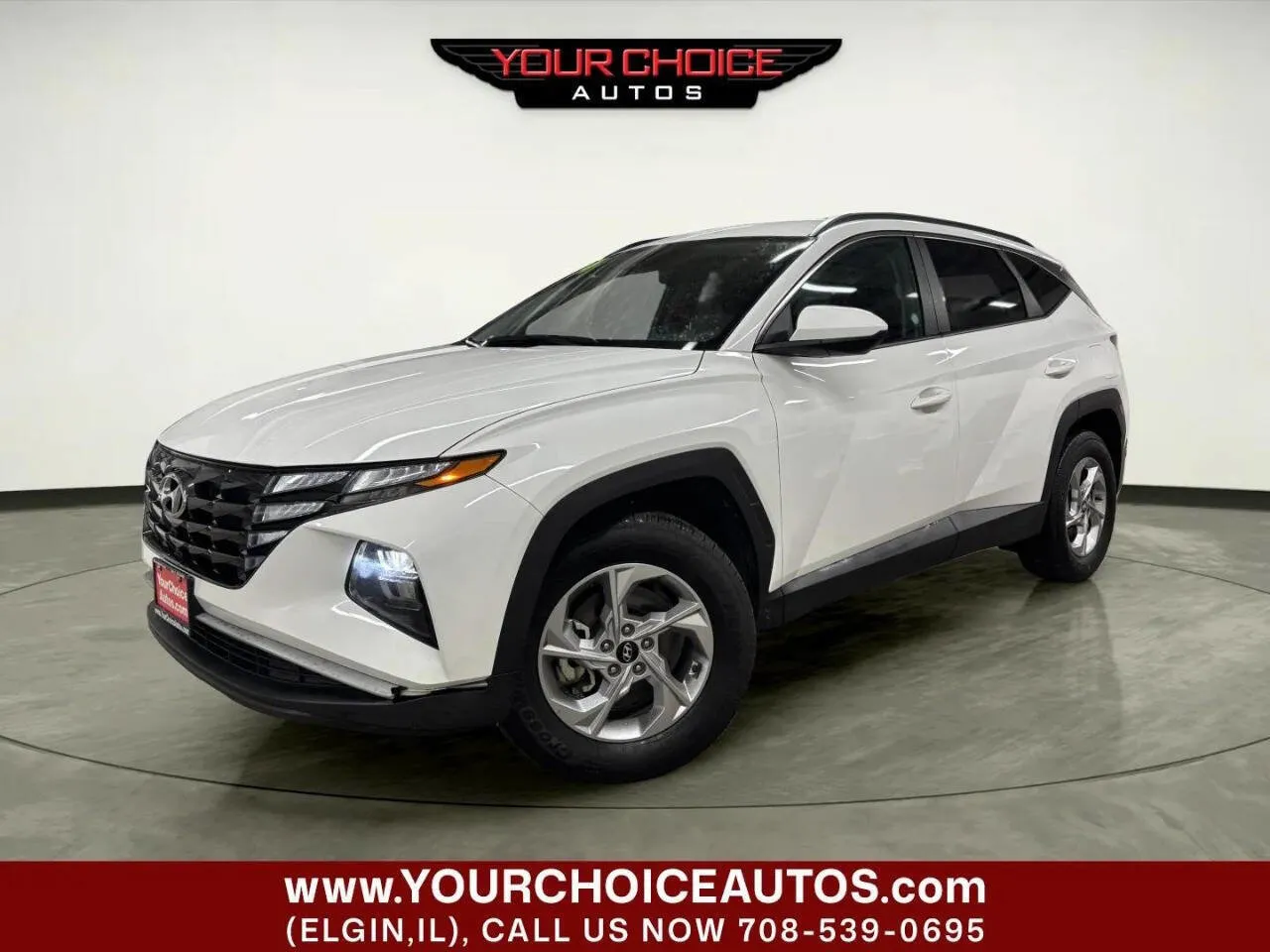 White 2024 Hyundai Tucson SEL for sale in Elgin, IL