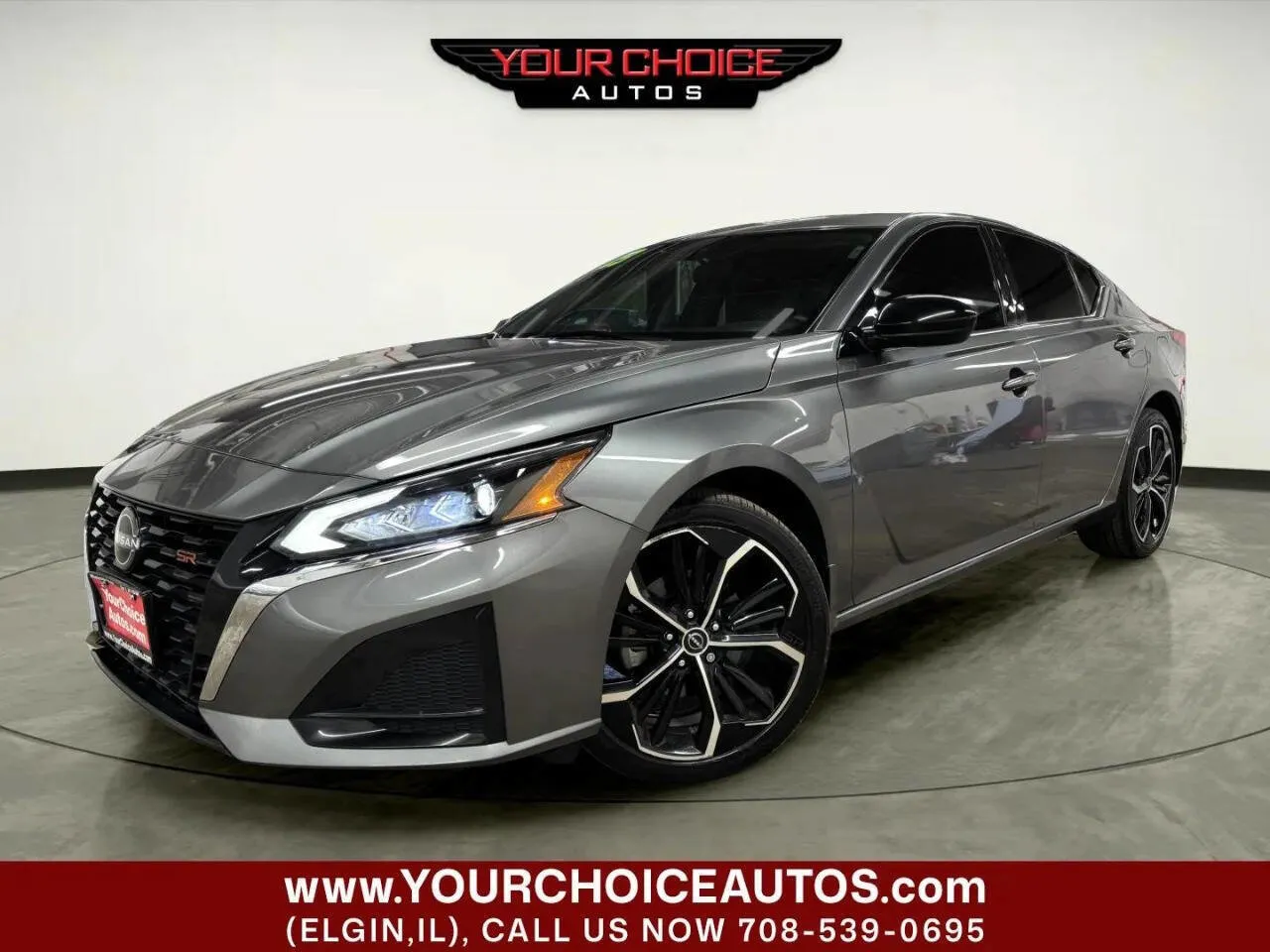 Gray 2023 Nissan Altima 2.5 SR for sale in Elgin, IL