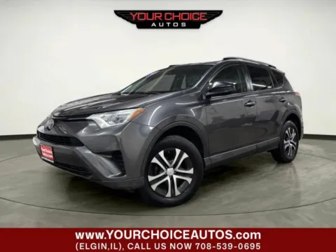 Gray 2017 Toyota RAV4 LE for sale in Elgin, IL
