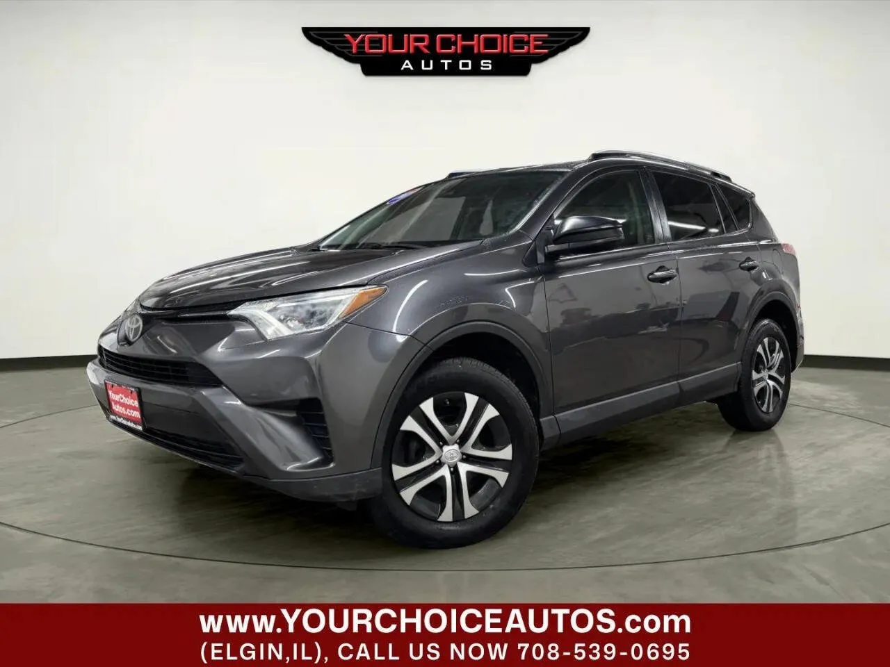 Gray 2017 Toyota RAV4 LE for sale in Elgin, IL