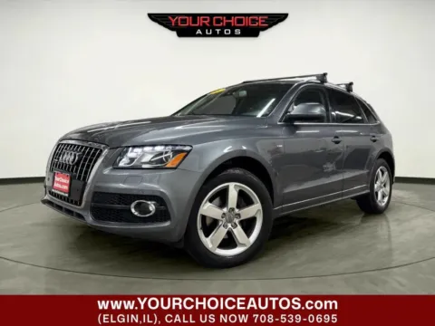 Gray 2012 Audi Q5 3.2L Premium Plus for sale in Elgin, IL