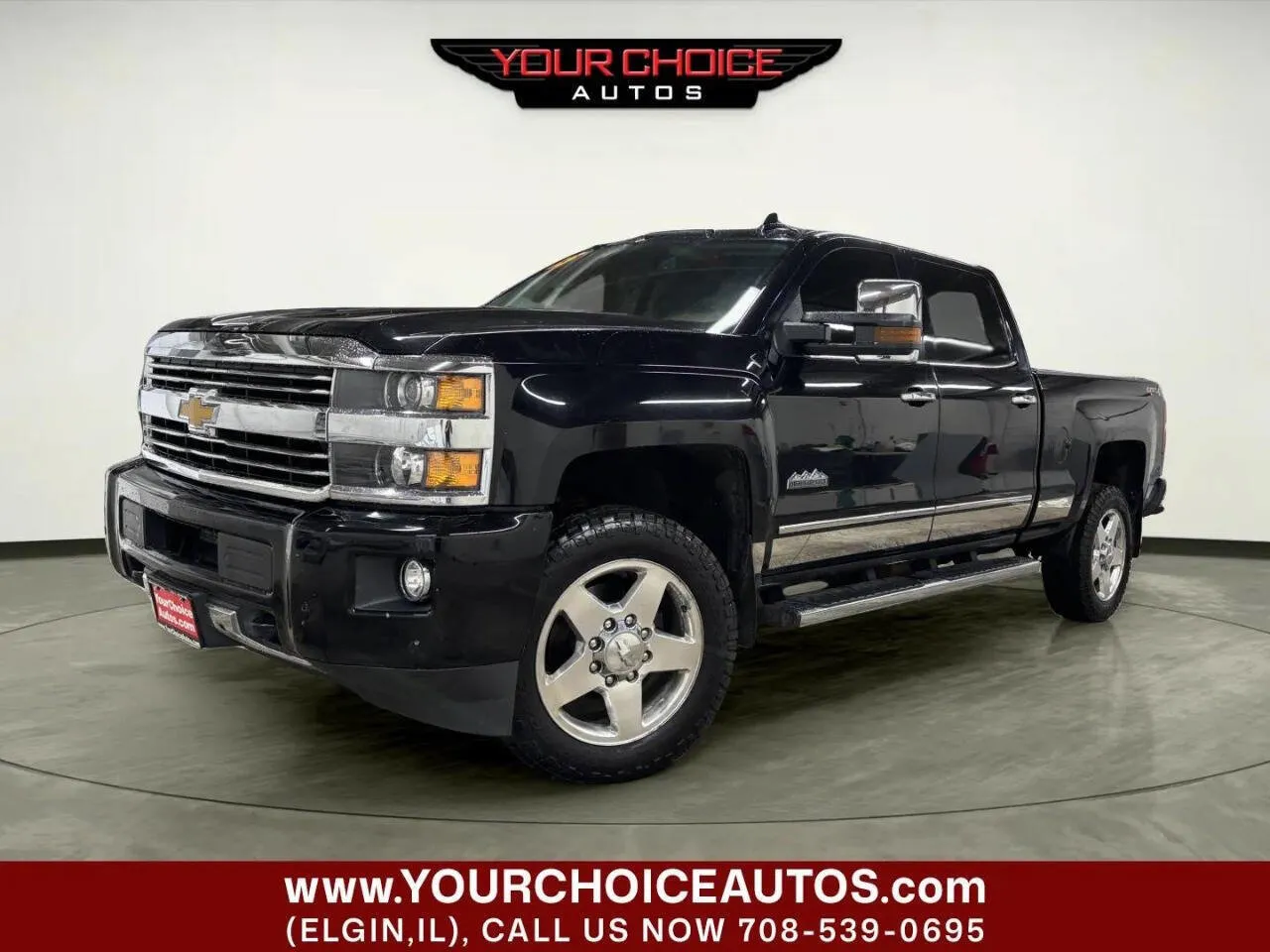 Black 2015 Chevrolet Silverado 2500HD Built After Aug 14 High Country for sale in Elgin, IL