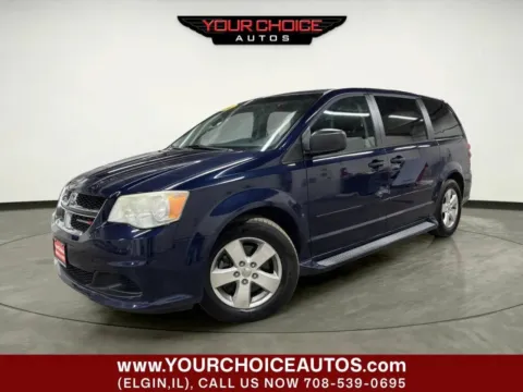 Blue 2013 Dodge Grand Caravan SE for sale in Elgin, IL