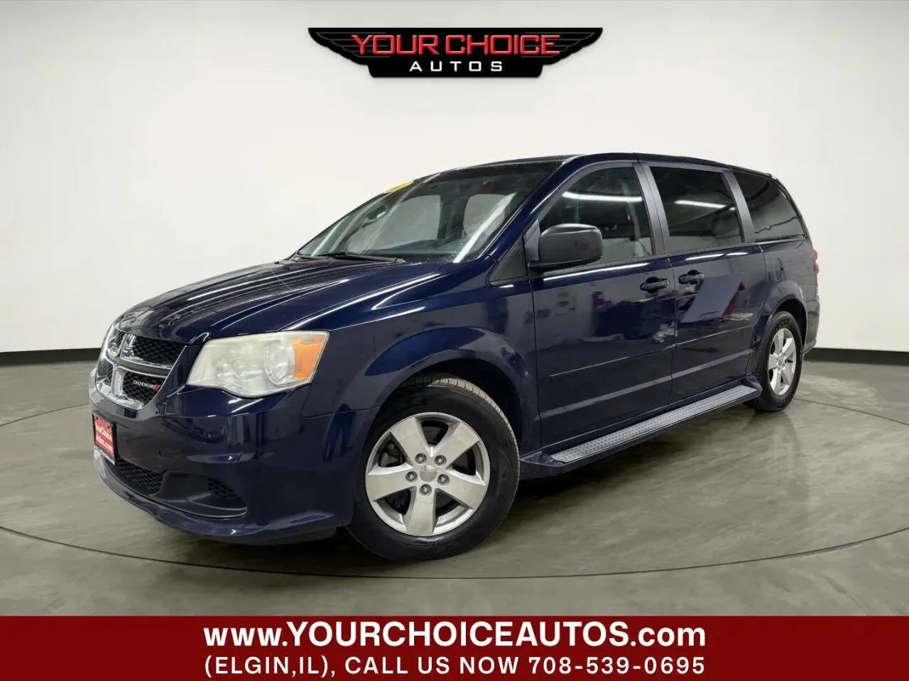 Blue 2013 Dodge Grand Caravan SE for sale in Elgin, IL
