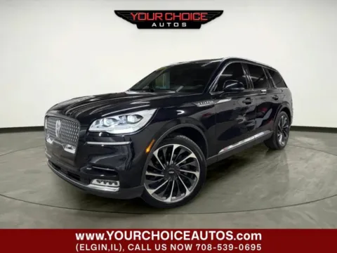 Black 2021 Lincoln Aviator Reserve for sale in Elgin, IL