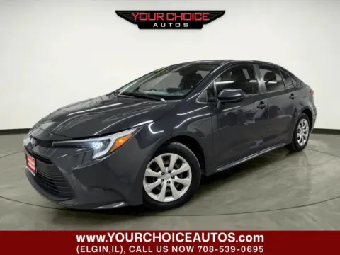Gray 2023 Toyota Corolla LE 4dr Sedan for sale in Elgin, IL