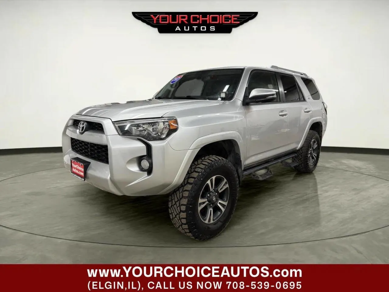 Silver 2017 Toyota 4Runner SR5 4x4 4dr SUV for sale in Elgin, IL
