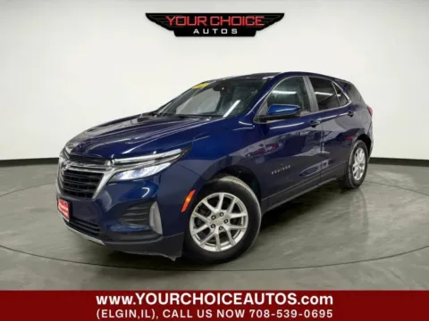 Blue 2022 Chevrolet Equinox LT for sale in Elgin, IL