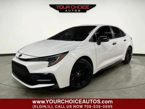 White 2022 Toyota Corolla SE Nightshade Edition 4dr Sedan for sale in Elgin, IL
