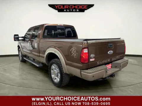 Another view of 2012 Ford Super Duty F-250 SRW Lariat 4x4 4dr Crew Cab 8 ft. LB Pickup for sale in Elgin, IL at Your Choice Autos - Elgin