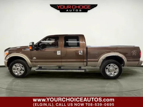 Photos of 2012 Ford Super Duty F-250 SRW Lariat 4x4 4dr Crew Cab 8 ft. LB Pickup for sale in Elgin, IL at Your Choice Autos - Elgin