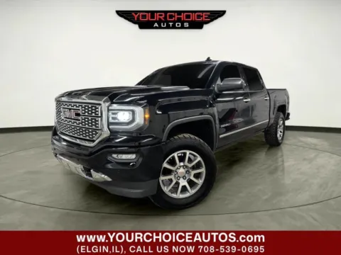 Black 2018 GMC Sierra 1500 Denali for sale in Elgin, IL