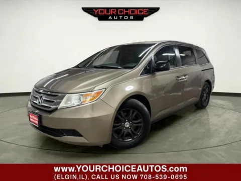 Beige 2013 Honda Odyssey EX-L for sale in Elgin, IL