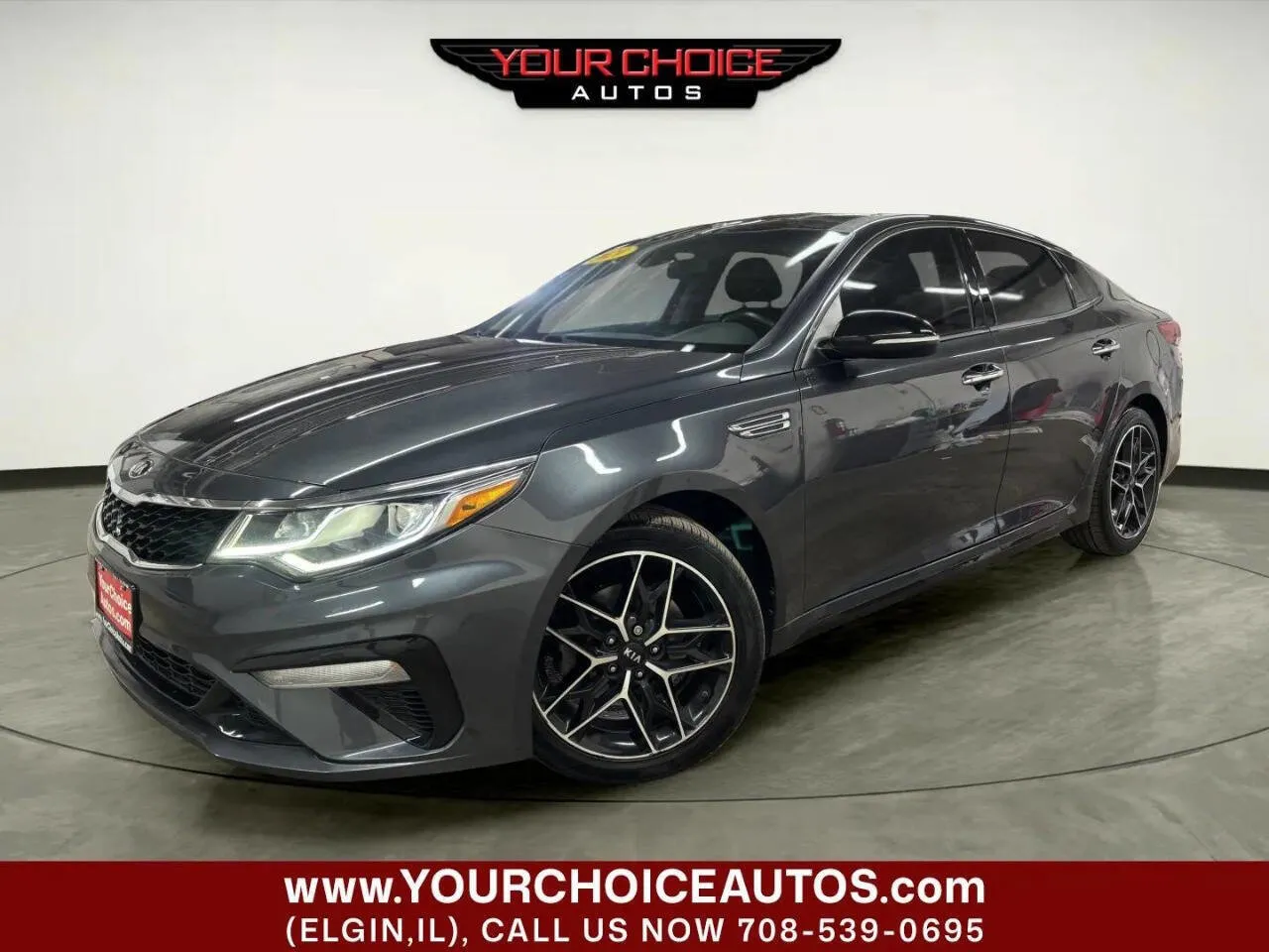 Gray 2020 Kia Optima SE for sale in Elgin, IL