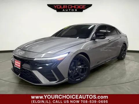 Gray 2025 Hyundai Elantra N Line for sale in Elgin, IL