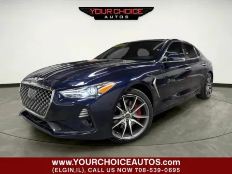 Blue 2021 Genesis G70 3.3T for sale in Elgin, IL
