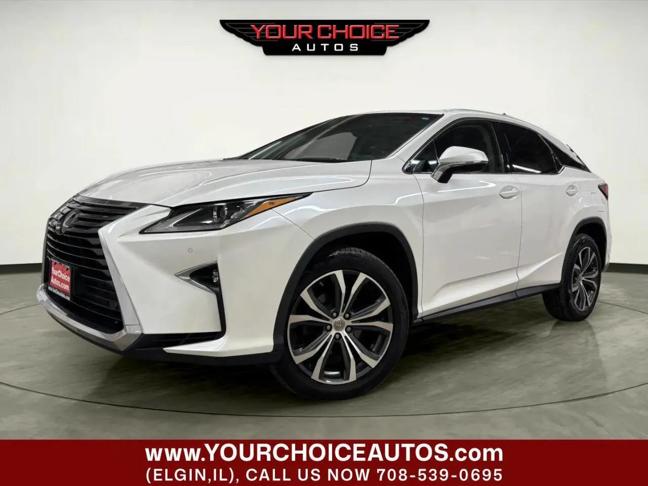White 2016 Lexus RX 350 F SPORT AWD 4dr SUV for sale in Elgin, IL