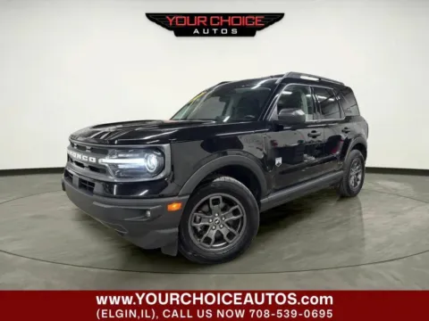 Black 2021 Ford Bronco Sport Big Bend for sale in Elgin, IL