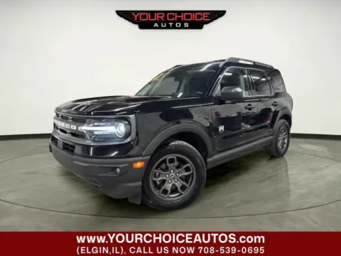 Black 2021 Ford Bronco Sport Big Bend for sale in Elgin, IL