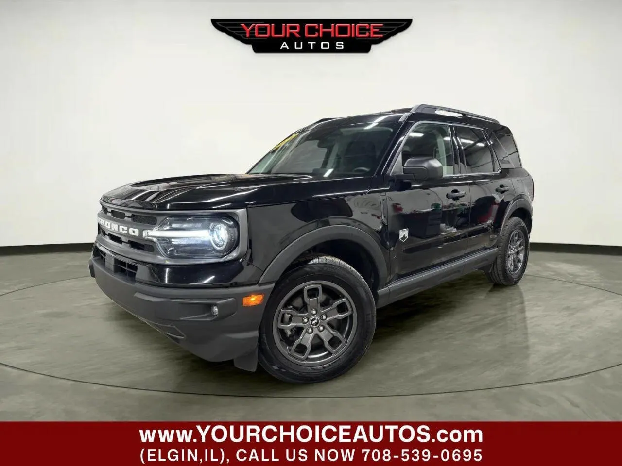 Black 2021 Ford Bronco Sport Big Bend for sale in Elgin, IL