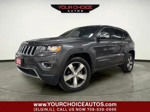 Gray 2016 Jeep Grand Cherokee Limited for sale in Elgin, IL