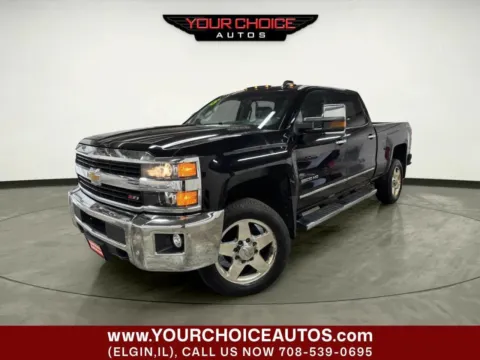 Black 2015 Chevrolet Silverado 2500HD LTZ for sale in Elgin, IL