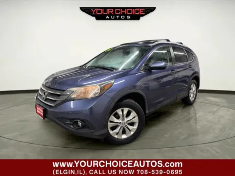 Blue 2014 Honda CR-V EX-L for sale in Elgin, IL