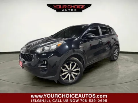 Black 2019 Kia Sportage EX for sale in Elgin, IL