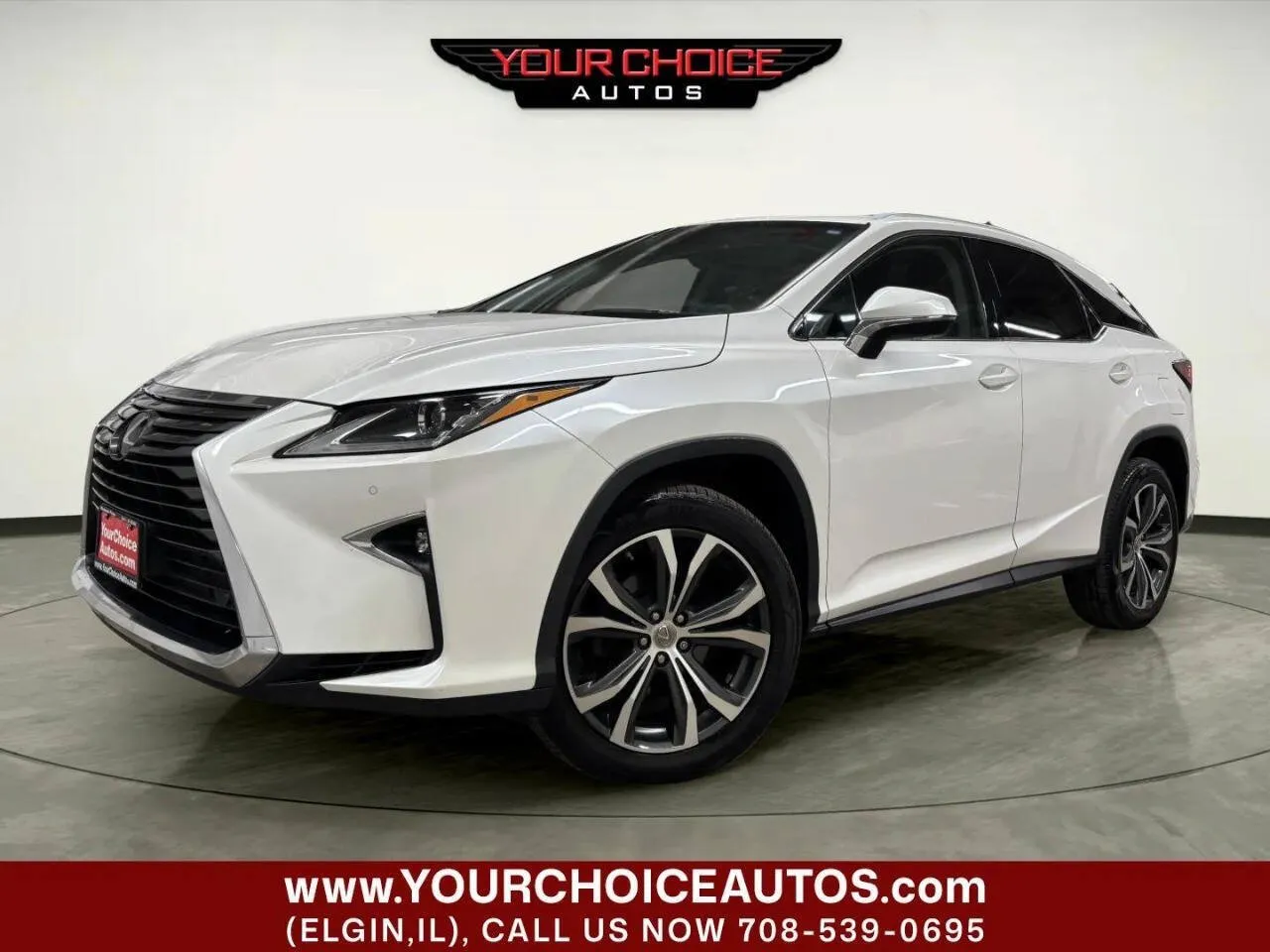 White 2016 Lexus RX 350 F SPORT AWD 4dr SUV for sale in Elgin, IL