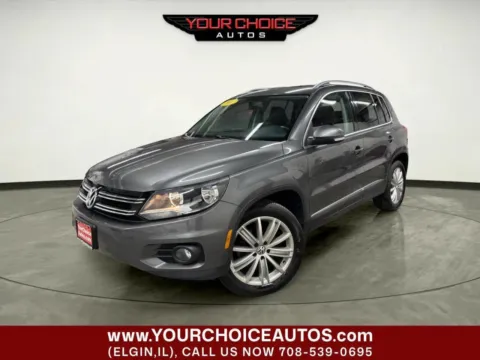 Gray 2014 Volkswagen Tiguan SEL 4dr SUV for sale in Elgin, IL