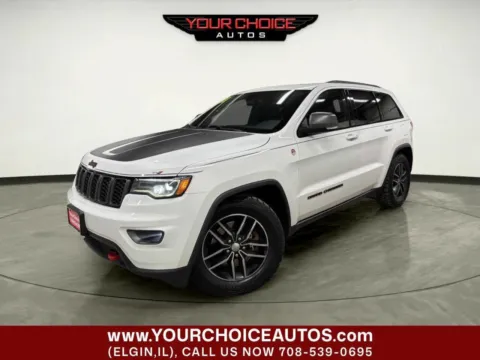 White 2018 Jeep Grand Cherokee Trailhawk for sale in Elgin, IL