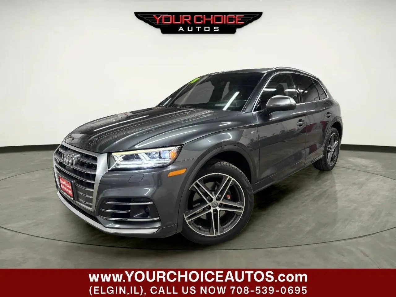Gray 2018 Audi SQ5 Prestige for sale in Elgin, IL