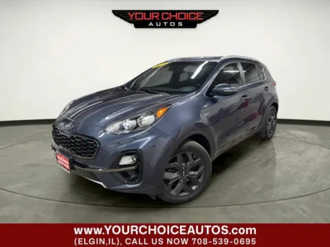 Blue 2020 Kia Sportage S for sale in Elgin, IL