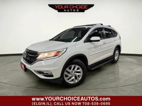 White 2015 Honda CR-V EX-L for sale in Elgin, IL