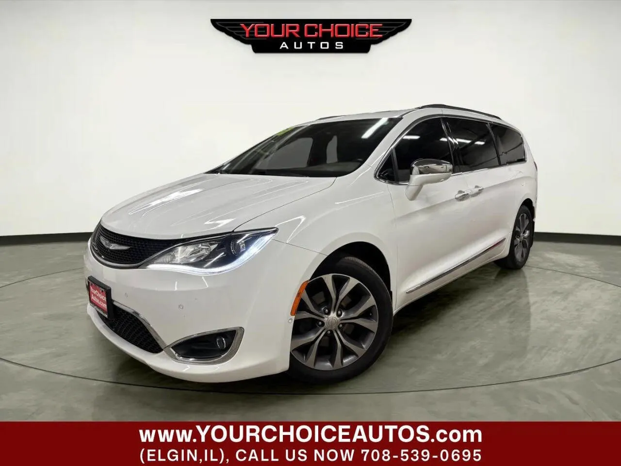 White 2017 Chrysler Pacifica Limited for sale in Elgin, IL