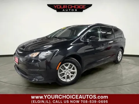 Black 2021 Chrysler Voyager LXI for sale in Elgin, IL