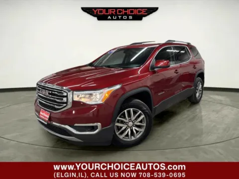 Red 2019 GMC Acadia SLE for sale in Elgin, IL
