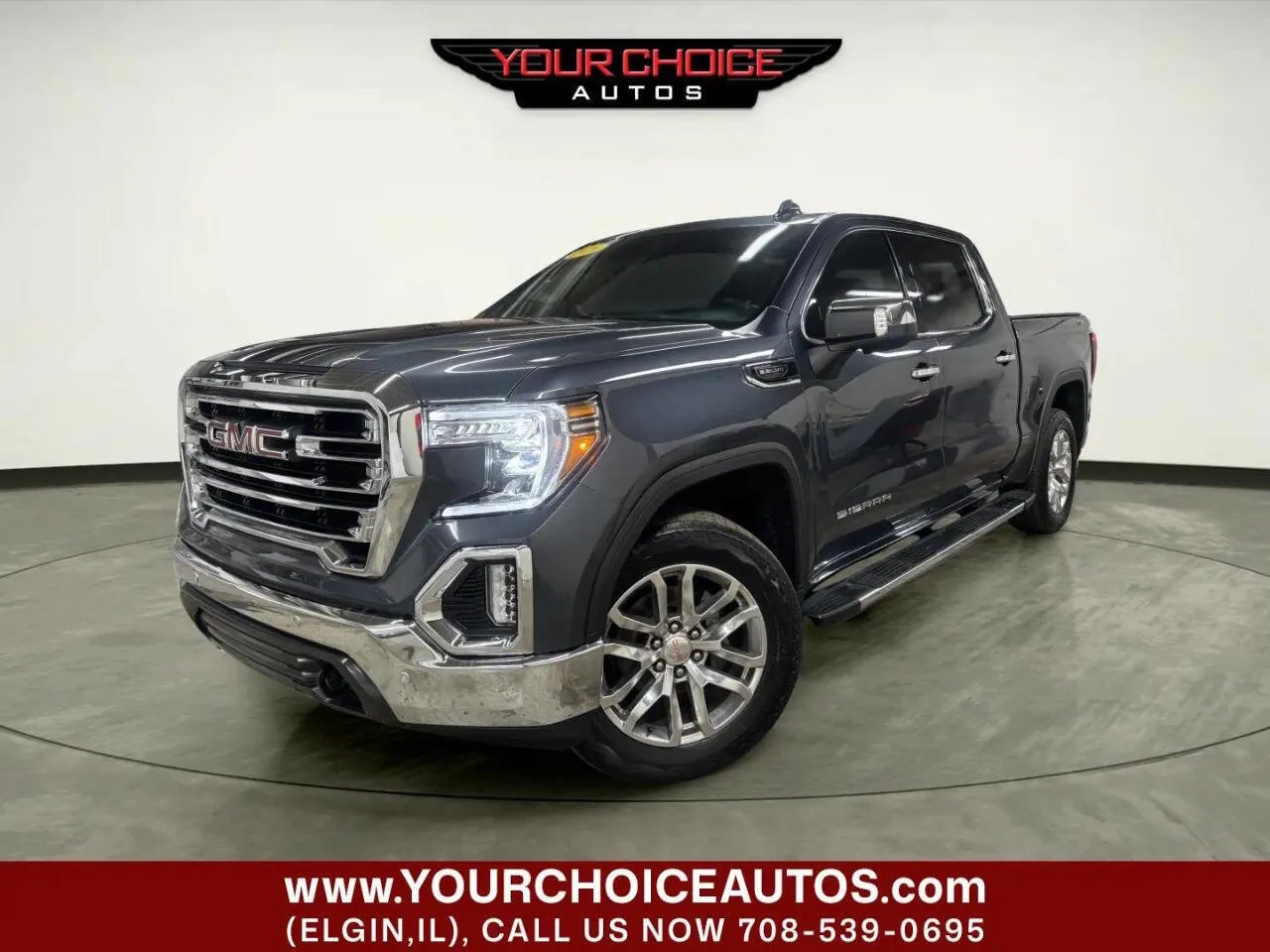Blue 2020 GMC Sierra 1500 SLT for sale in Elgin, IL
