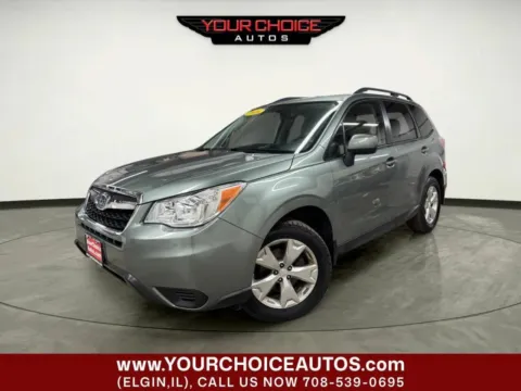 Green 2016 Subaru Forester 2.5i Premium for sale in Elgin, IL